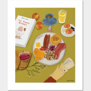 English breakfast Posters and Art